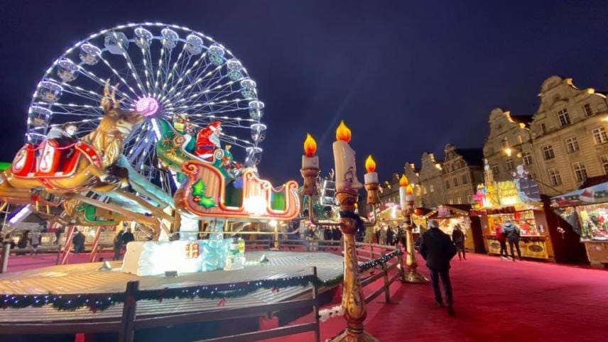 Week-End à Amiens : Marché de Noël, Quartier Saint-Leu et Spectacle Chroma